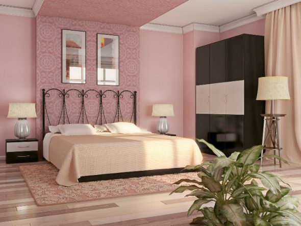 لهجات في الداخل مع أثاث أسود