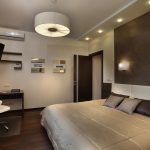 الشمعدان في السرير غرفة النوم