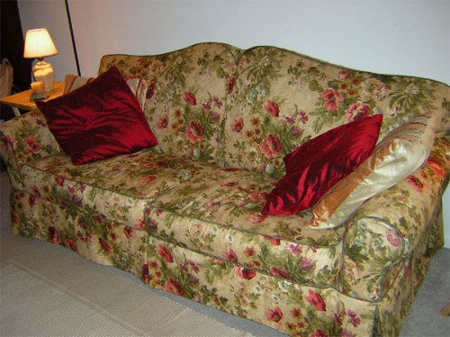 غطاء للأريكة تفعل ذلك بنفسك