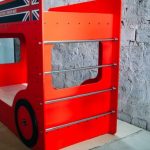 سرير بطابقين للأطفال - الحافلة