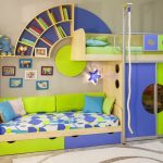 غرفة الأطفال لمدة صورتين