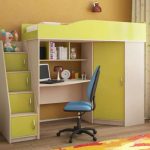 سرير الأطفال العلية المهرج