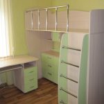 أثاث الأطفال في مساحة صغيرة جدا