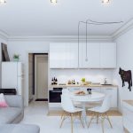 تصميم المطبخ 10 متر مربع. م الصورة