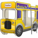 سرير بطابقين حافلة من اللون مجتمعة