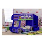 سرير بطابقين الحافلة الزرقاء