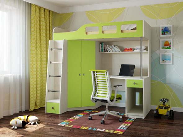 إذا كان السرير نفسه على مستوى عال