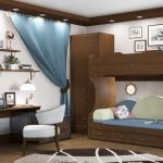 غرفة لشخصين مراهقين