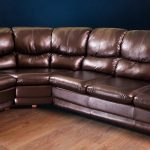 ركن الأرائك الجلدية