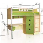 سرير علوي مخطط الرحلة -2
