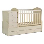 سرير مع صورة البندول عرضية