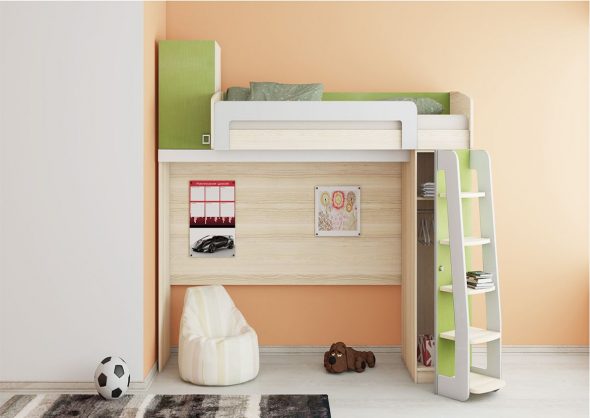 سرير من اللوح ويمول