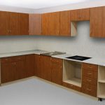 المطبخ مع واجهات LDSP