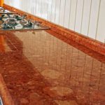 كونترتوب المطبخ اللوح