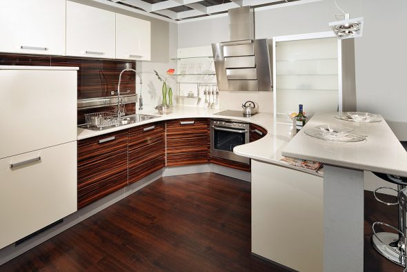 حجر الكوارتز المطبخ كونترتوب