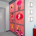 فيلم لاصق ذاتي على الخزانة