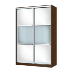 خزانة ملابس مع واجهة لاكوبيل ورنيش