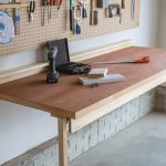 طاولة العمل قابلة للطي افعل ذلك بنفسك الرسومات