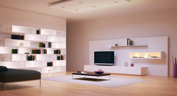 مصابيح في الأثاث مصنوعة من اللوح الرقائقي