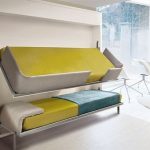 المنسدلة سرير بطابقين