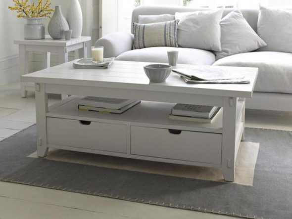 ارتفاع طاولة القهوة