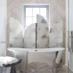 الشاشة في الحمام