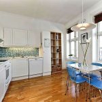 تصميم المطبخ الأبيض