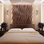 الشمعدان على السرير صورة الداخلية