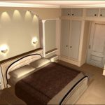 الشمعدان على ضوء السرير