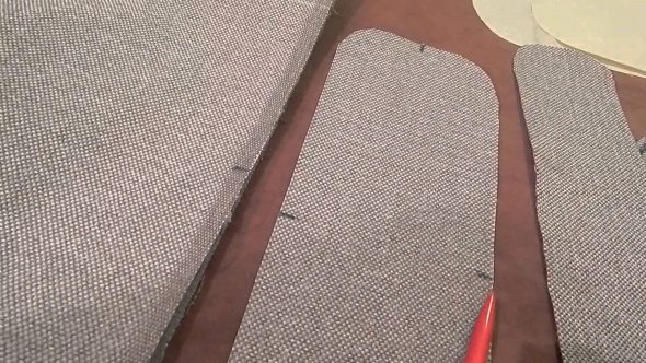 نمط غطاء صوفا زاوية