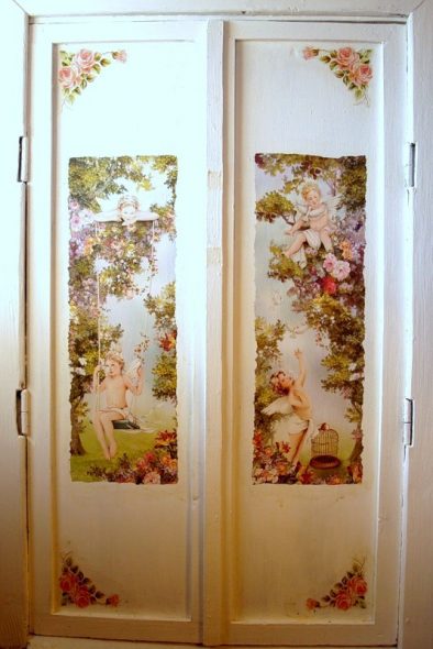 صورة الباب decoupage