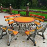 حديقة الأثاث الخشبي