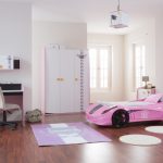 سرير سيارة في الداخل