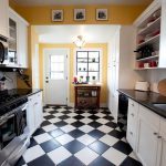 تصميم مجموعة المطبخ الأبيض