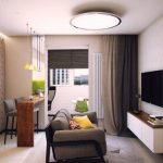 تصميم المطبخ 10 متر مربع. م مع صورة أريكة