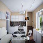 تصميم المطبخ 10 متر مربع. الصورة م