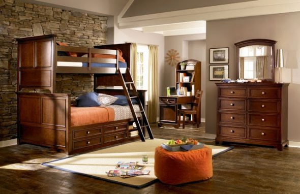 سرير بطابقين الكلاسيكية