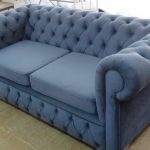 أريكة من جلد الغزال فو