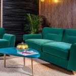 من جلد الغزال المفروشات للأريكة