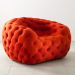 كرسي من جلد الغزال