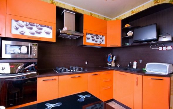 مجموعة برتقالية جميلة