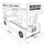 السرير حافلة لطفلين