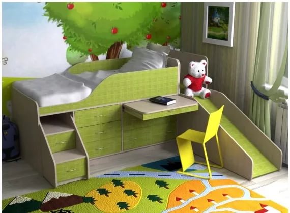 سرير علوي للبنين