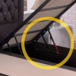 آلية رفع السرير الغاز