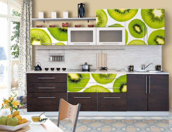 المطبخ ذاتية اللصق