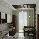 مجموعة المطبخ في المطبخ الصورة الداخلية