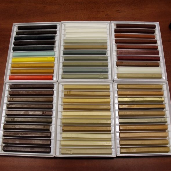 مجموعة الشمع الأثاث