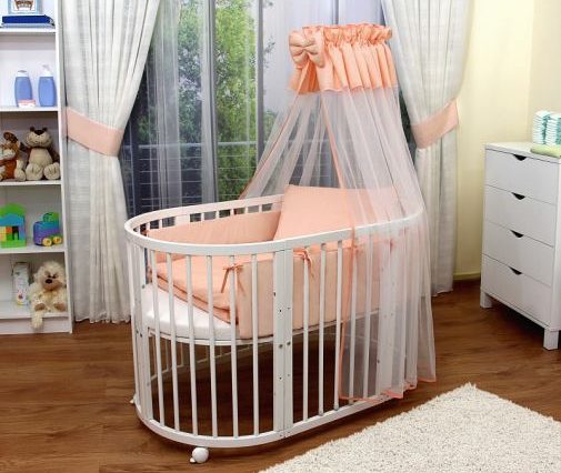 السرير البيضاوي