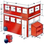 مخطط الحافلة السرير
