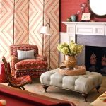 الشاشة في غرفة المعيشة الداخلية